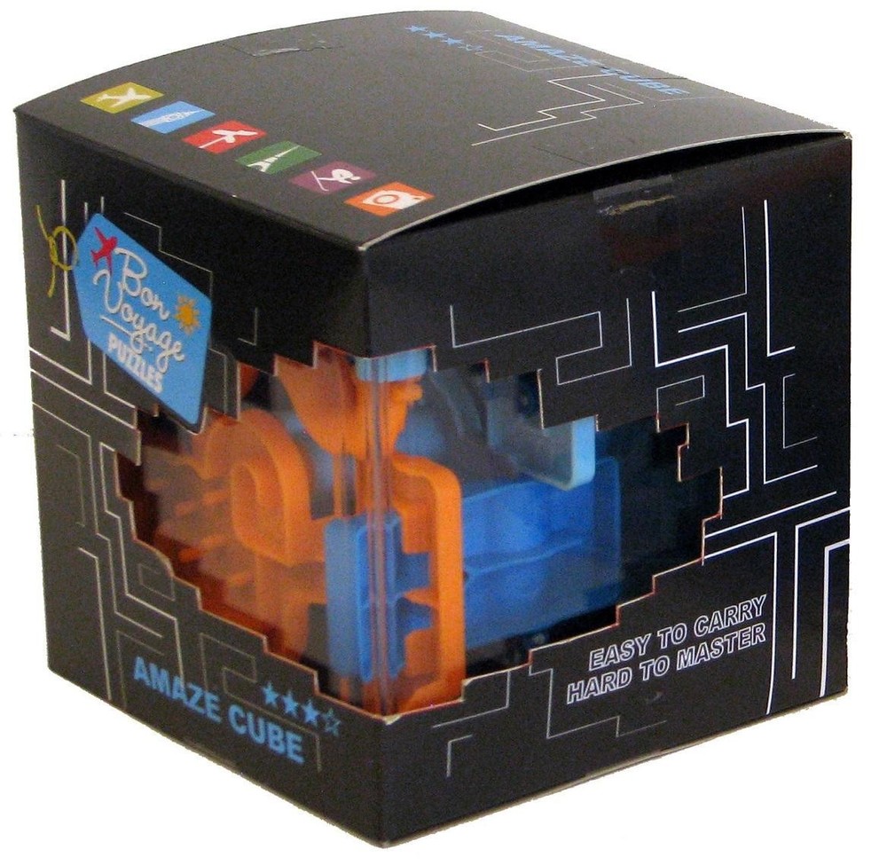 Eureka 3D Amaze Cube - Brainteaser Maze Puzzle