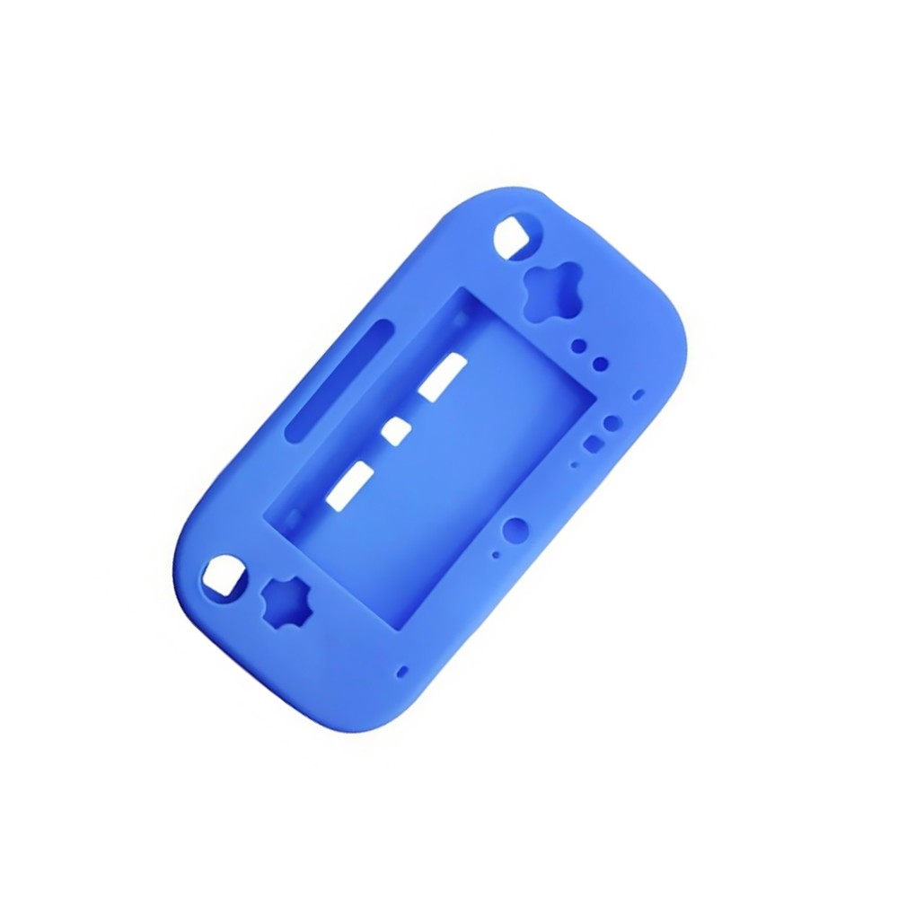 Blue Silicone Cover Protective Case For Wii U Gamepad Wireless Controller ff