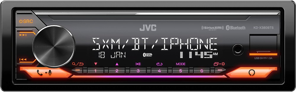 JVC KD-X380BTS Digital Media Receiver