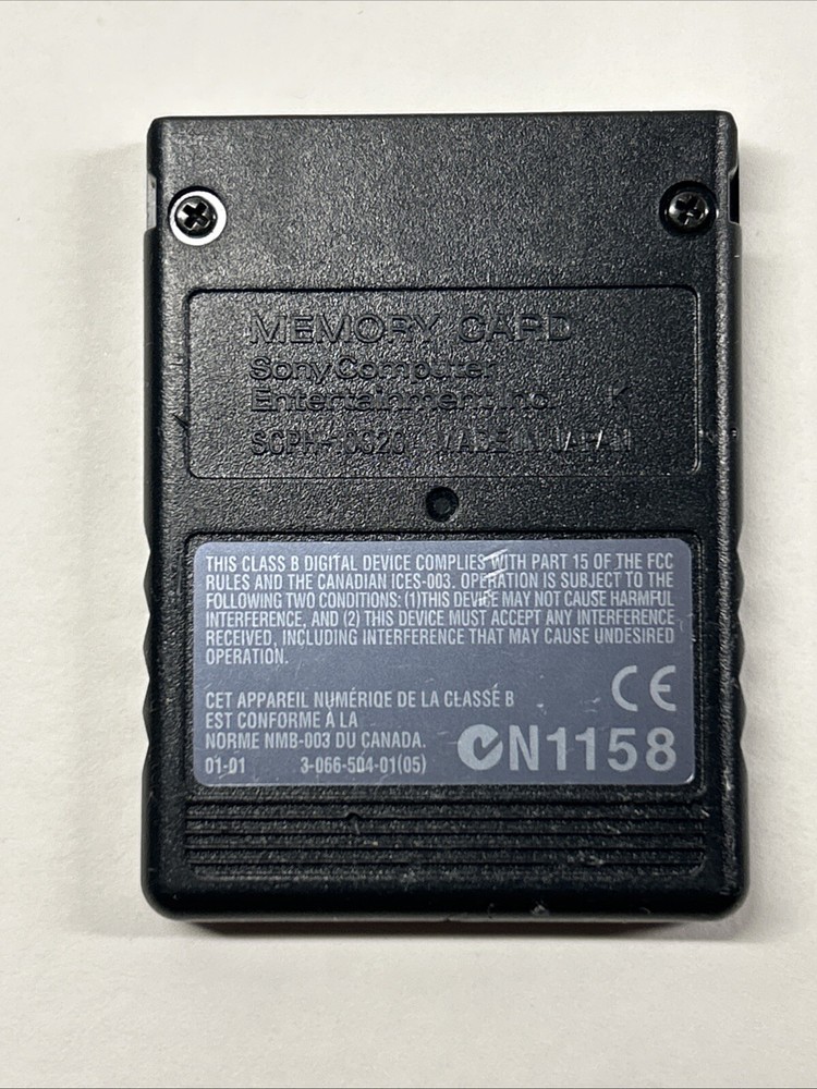 Sony Playstation 2 - (PS2) Official Authentic 8MB Memory Card MagicGate **READ