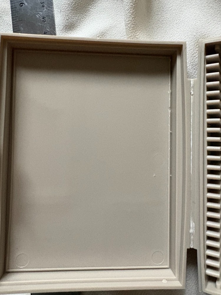 25 Place Slide Storage Box - Grey