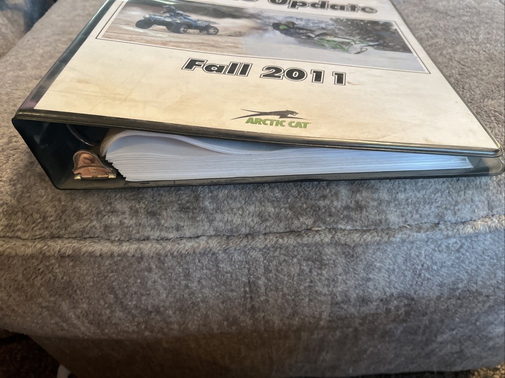 2012 ARCTIC CAT SERVICE UPDATE MANUAL 2012,FALL 2011, USED, M-2-3