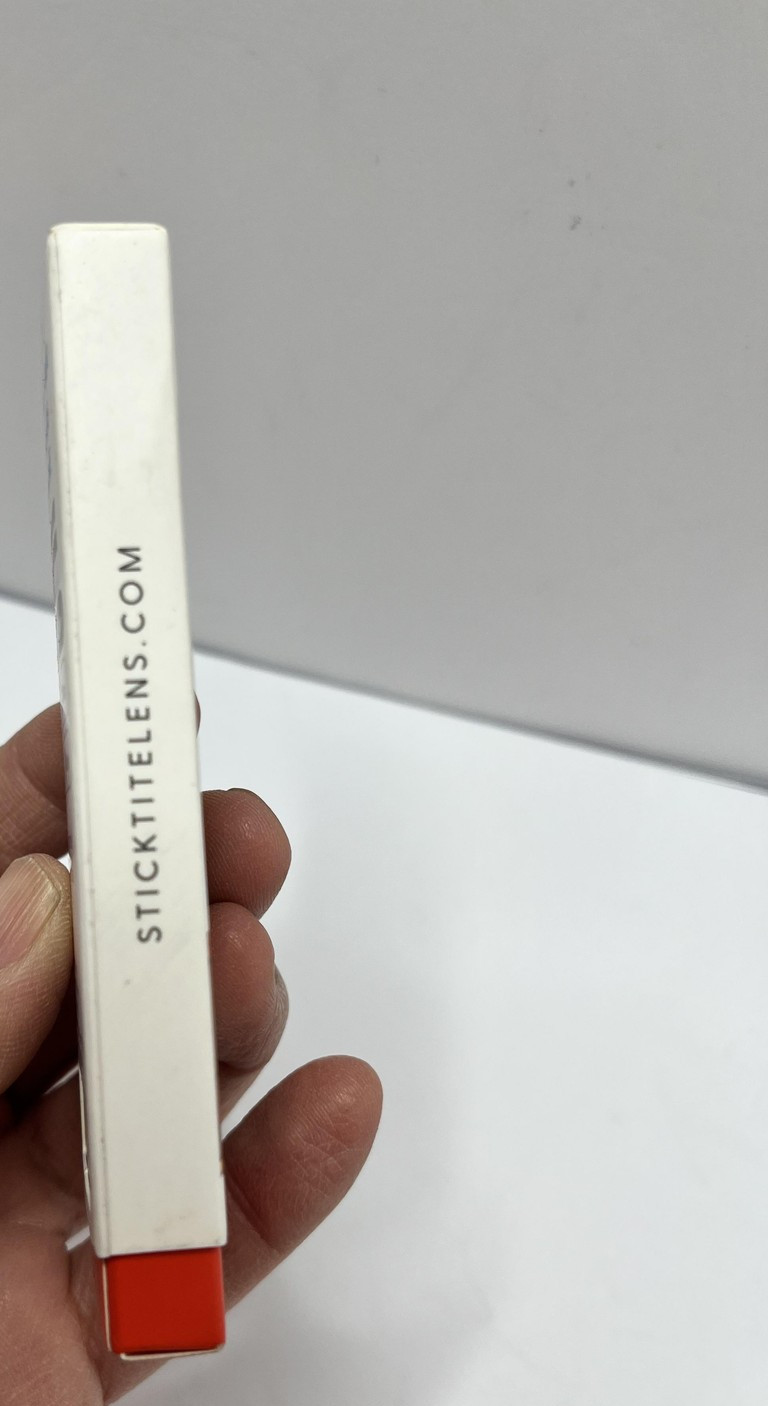 StickTite Stick-On Reading Lenses +2.00 Small 28mm Reusable Magnifier Pair