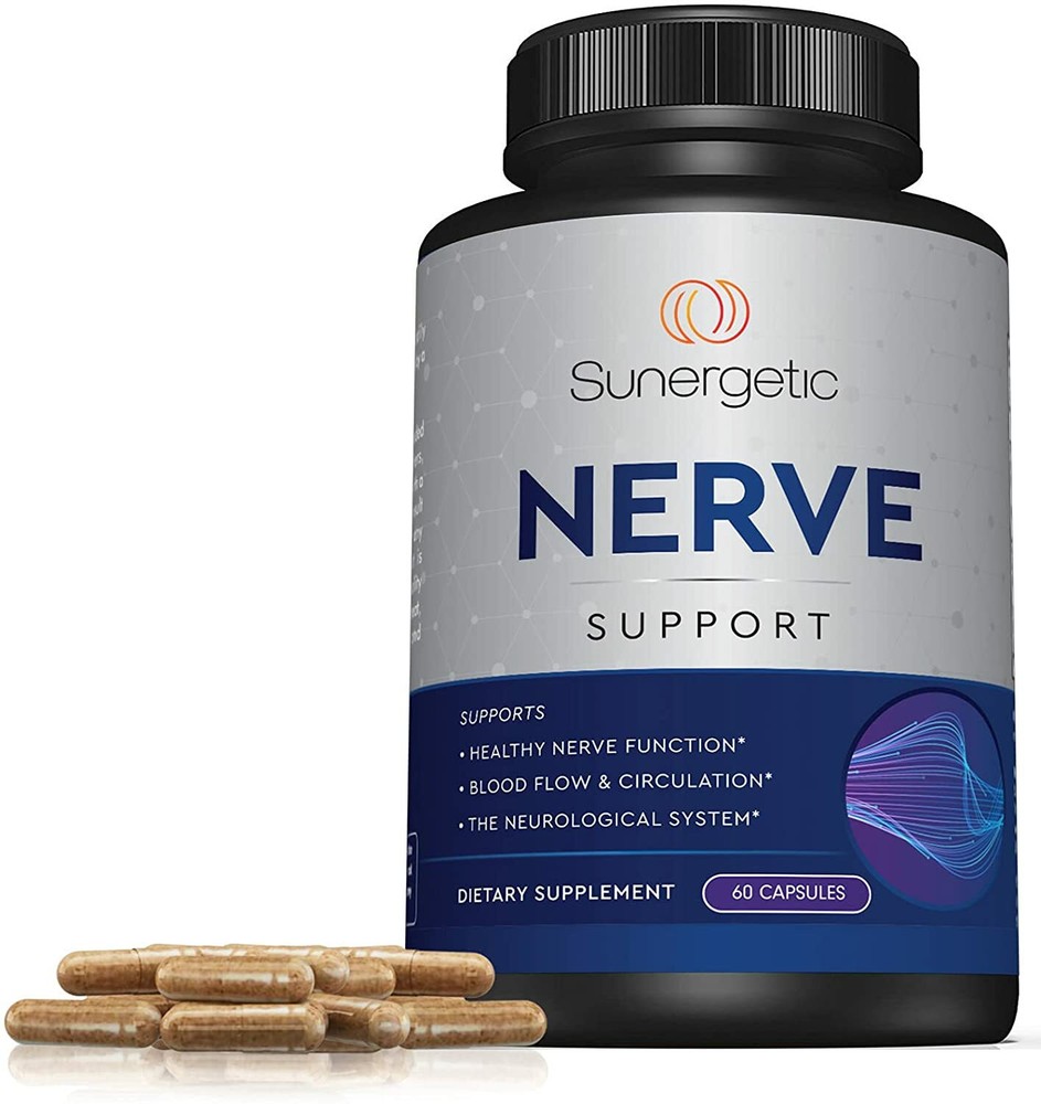 Premium Nerve Support Supplement – 60 Capsules