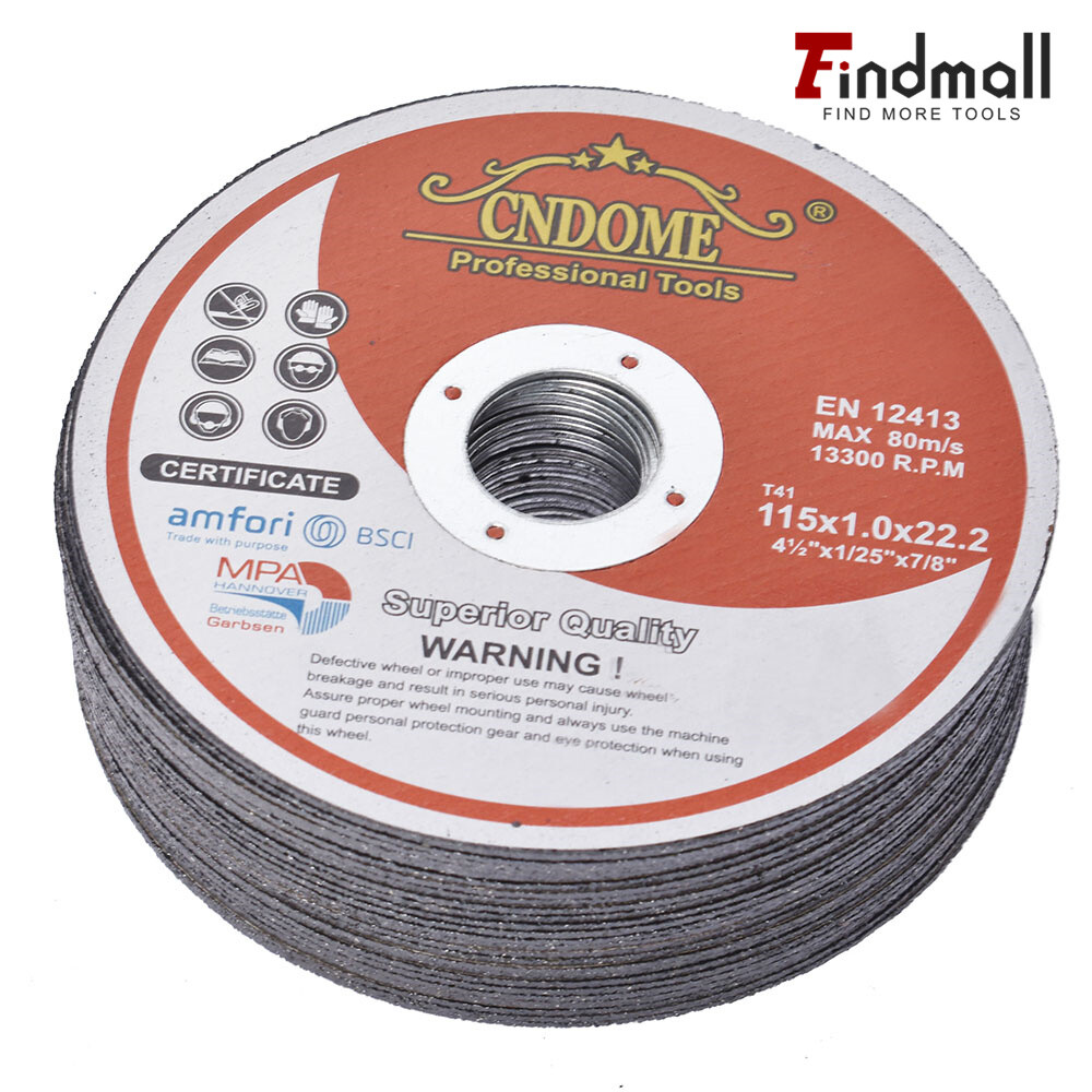 Findmall 4" 4.5" 5" 6" 7" Cut off Wheel -Metal Stainless Steel Cutting Discs New