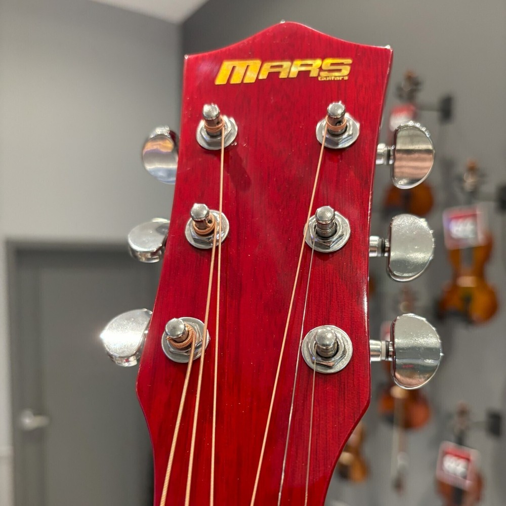 Mars Acoustic Guitar: Red