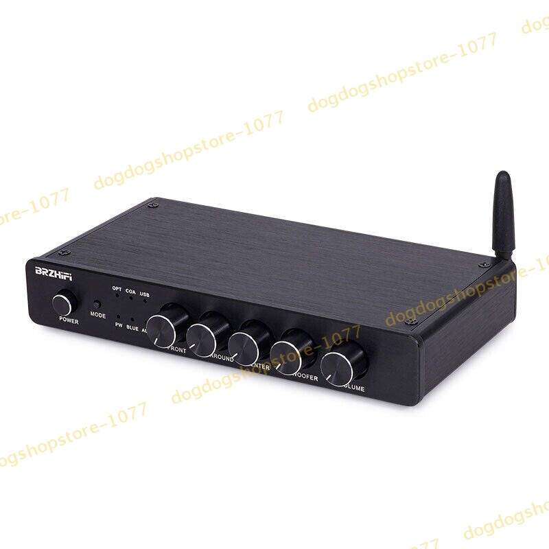 Preamp Decoder DT03 Audio Player Bluetooth/USB/Optical Fiber/Coaxial/AUX 5.1CH