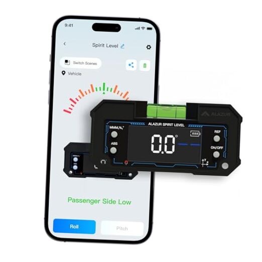 Bluetooth Wireless Digital Level LED Display, App-Controlled Digital Level