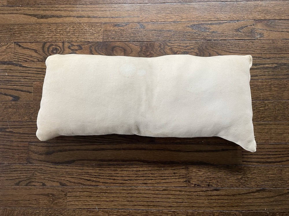 Vintage 1940s WW2 USN sweatshirt Pillow