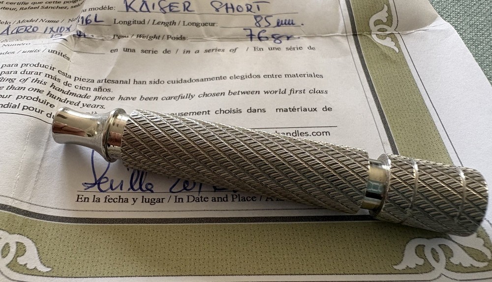 UFO Razor Handle Kaiser Short SS