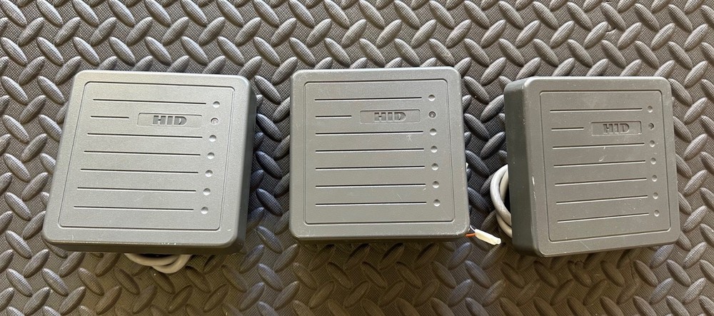 Qty (3) Lot HID 5455BGN00 PROX PRO II Wall Switch Proximity Reader 🚨