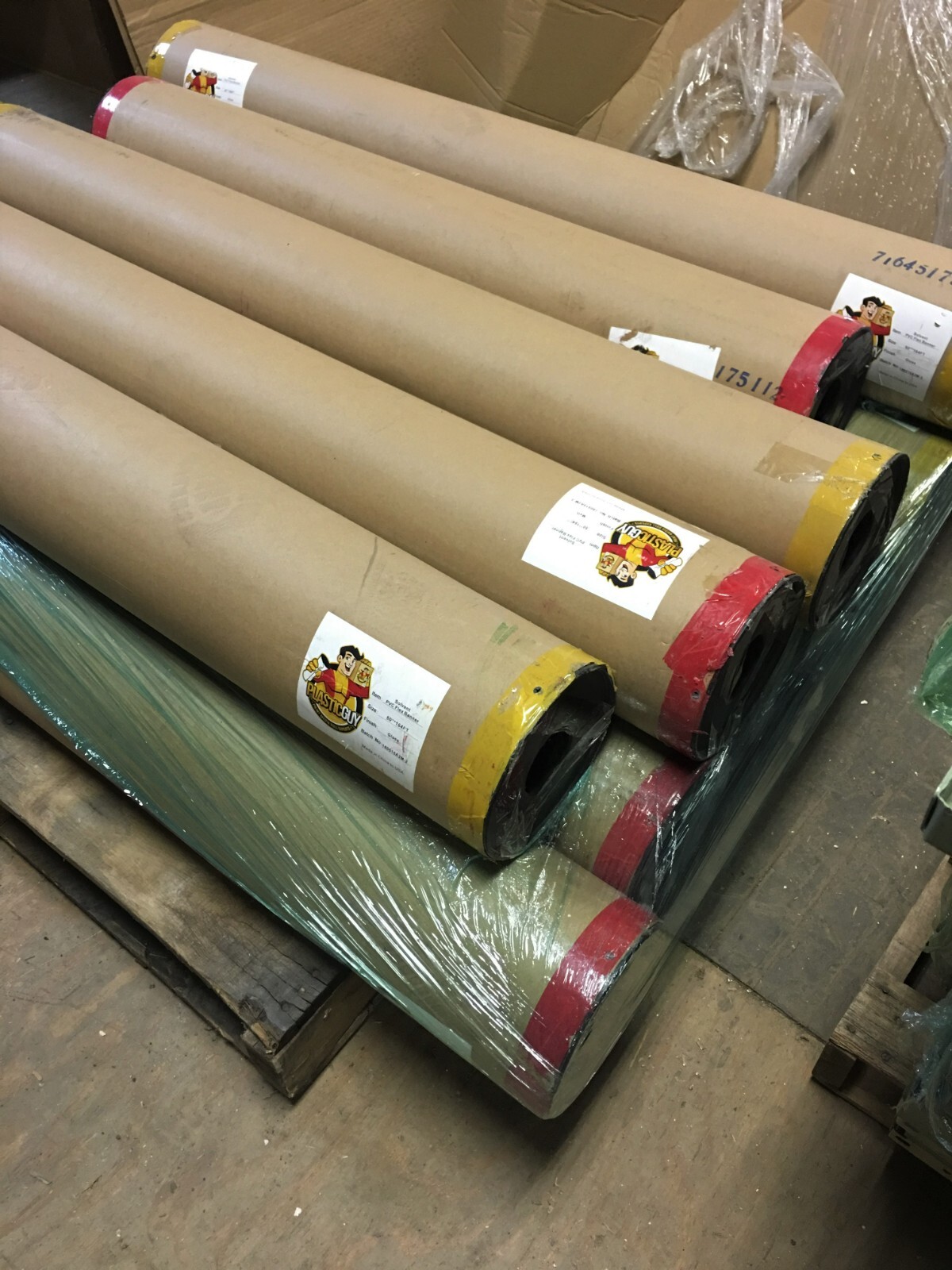 13oz Gloss Scrim Banner PVC Vinyl 25" in x 150' feet