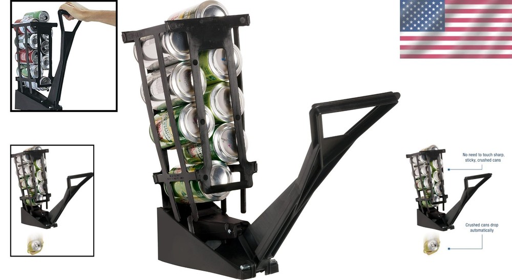 Wall Mounted Can Crusher for Beer & Soda Cans