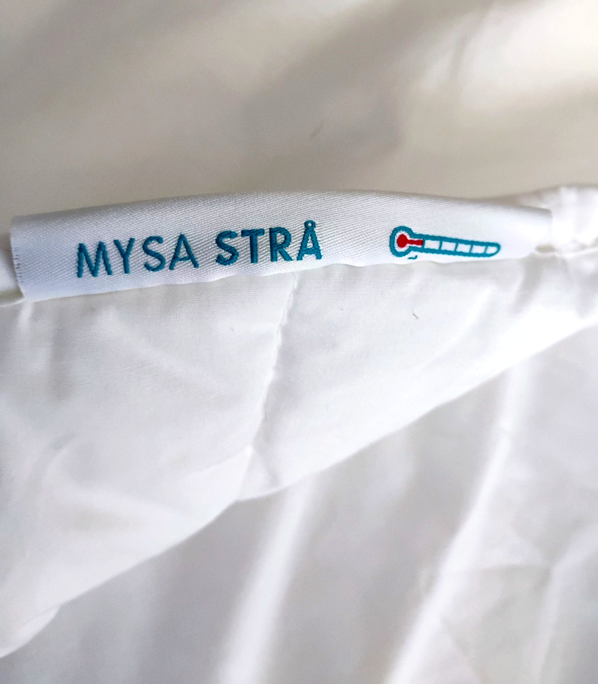 IKEA MYSA STRA Duvet Insert Polyfill Comforter Twin White 62" x 86"