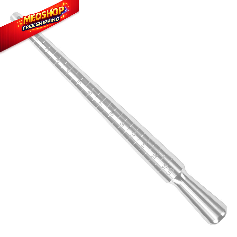 TUNQISM10 Pcs Ring Sizer Measuring Tool Set Includes Gauge, 3