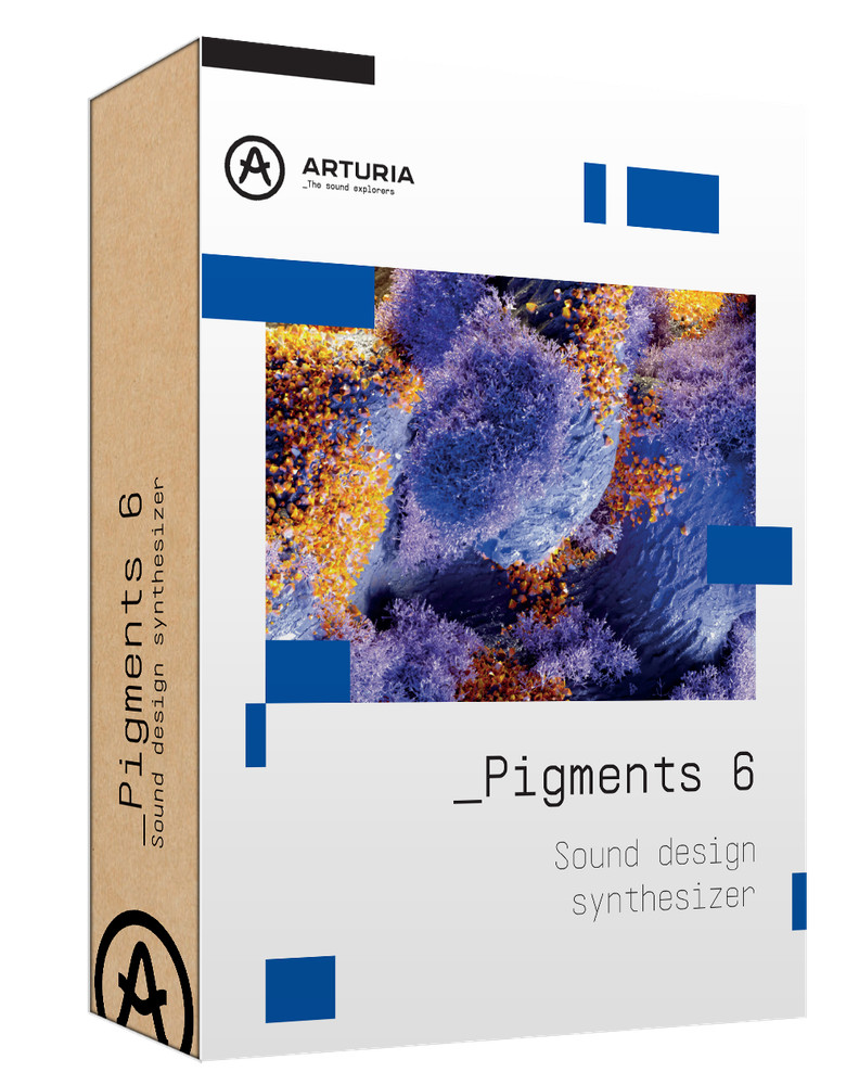 ARTURIA ARTPIGM6C PIGMENTS 6 - CODE ACTIVATION KEY MUSIC SOFTWARE