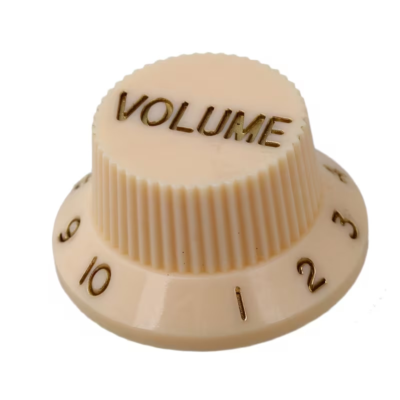 Cream Pickup Covers - Knobs - Tip - for Strat style Guitar #CUSHTY WIN FINALLY!