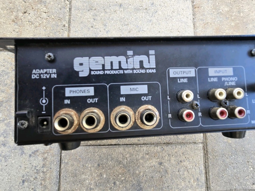 Gemini Digital Sampler DS-824 Vintage 1990's 12 Bit Sampler Untested As Is