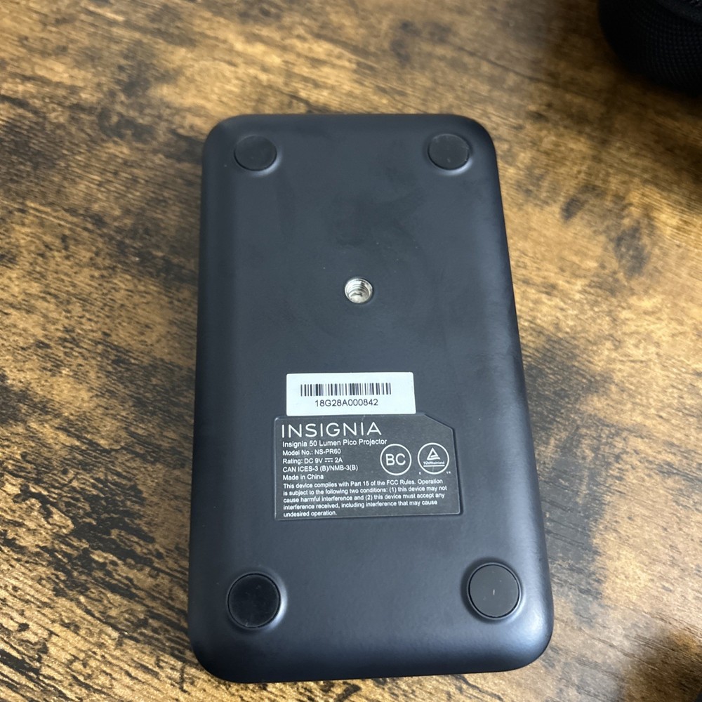 Insignia 50 Lumen Pico Projector Model NS-PR60