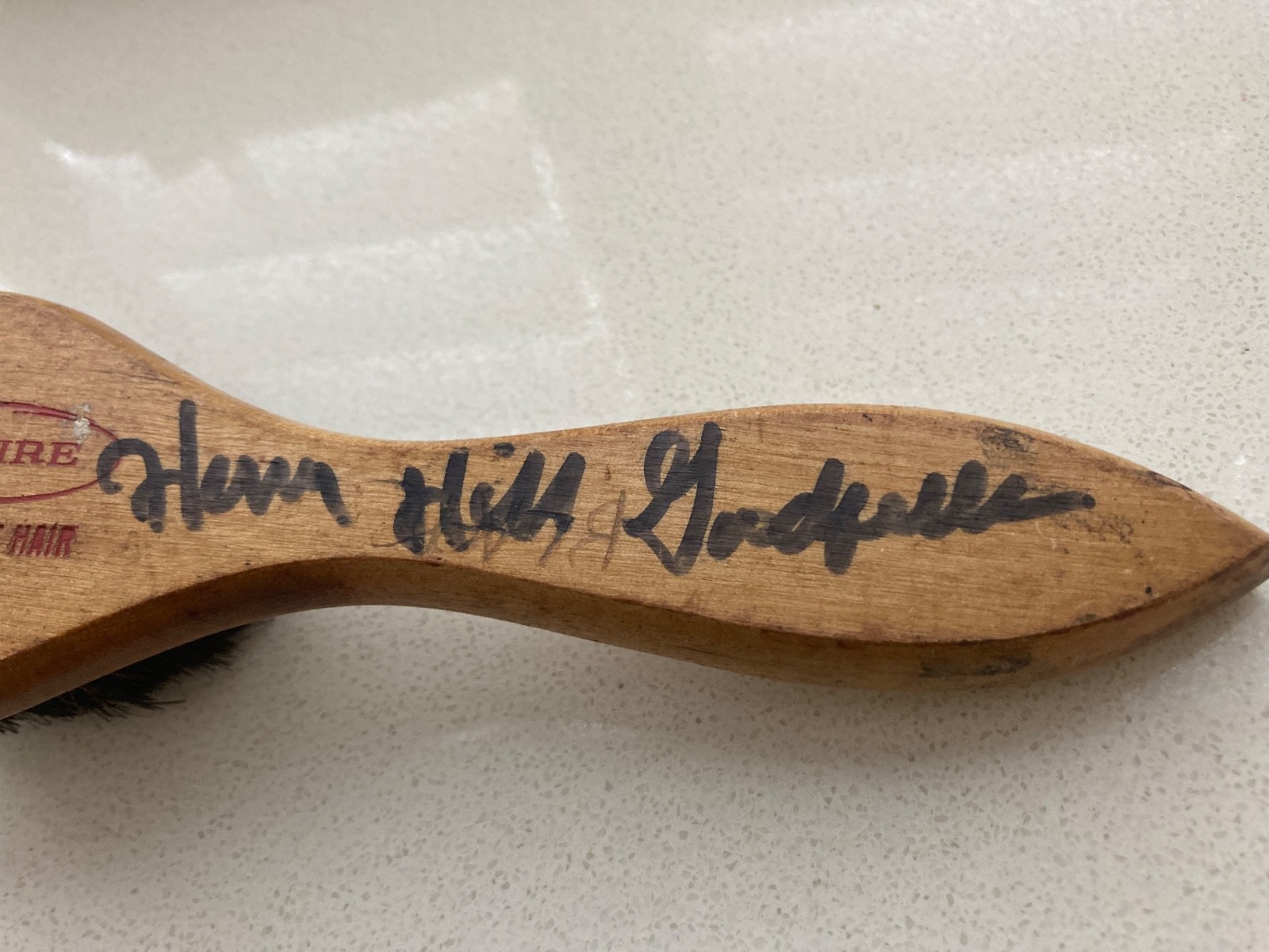 HENRY HILL Inscribed Goodfellas AUTOGRAPHED SHOE SHINE BRUSH APPLIACATOR BRUSH