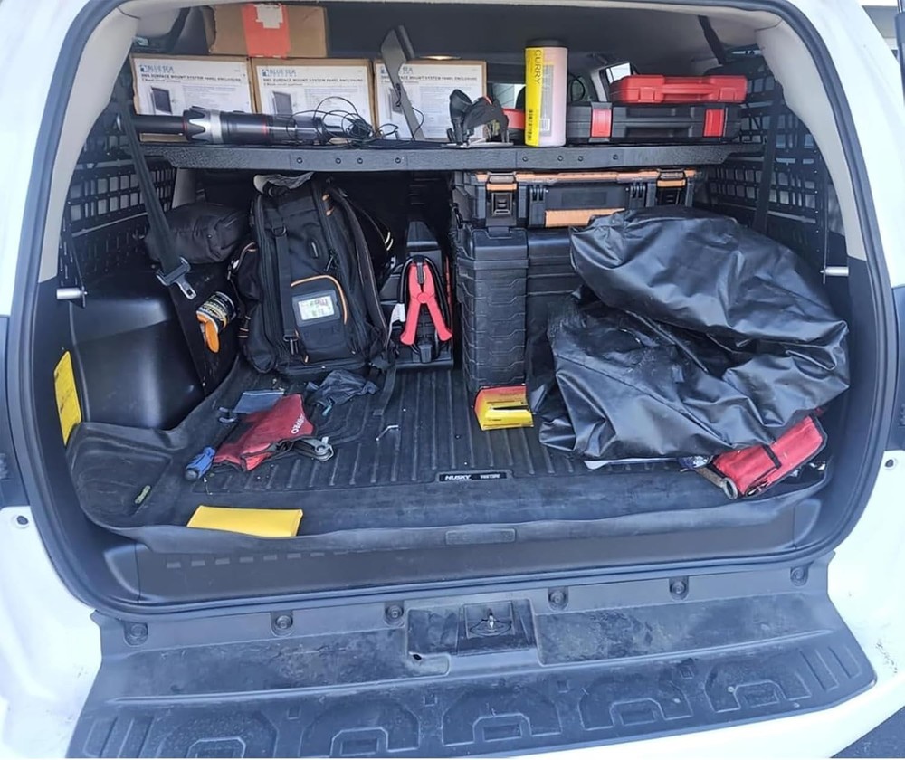 Modular Storage Molle Panel Cargo Rack Compatible with 2010-2024 Toyota 4Runner