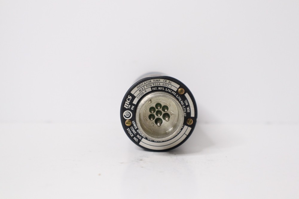 71700-9 MCS Temperature Indicator Lewis Engineering 935A-6012-1