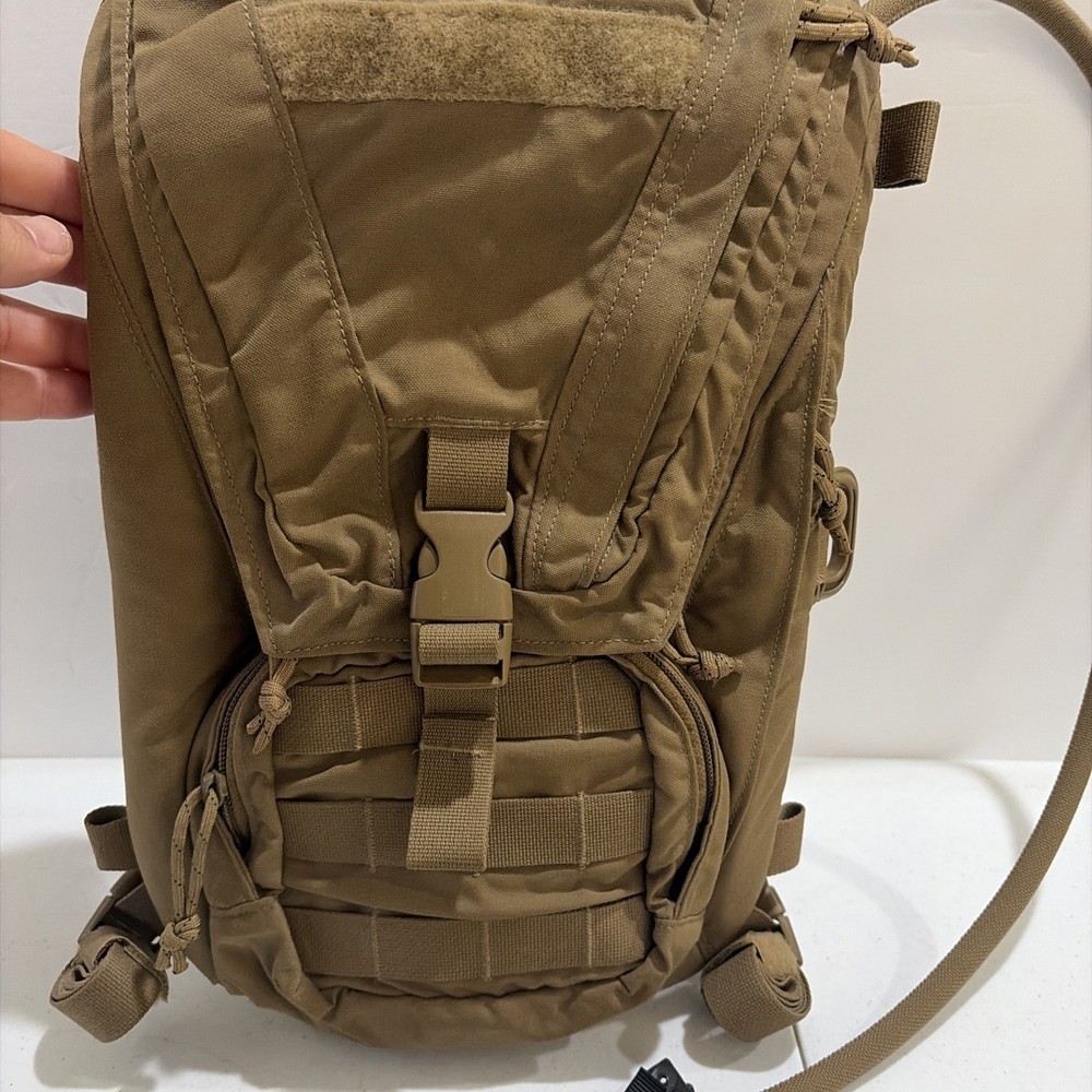 USMC Issue Coyote FILBE Hydration Pack Carrier Bag Backpack - With 100oz Bladder