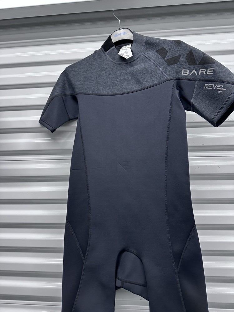 Bare 2mm Revel Men’s Wetsuit Grey Medium