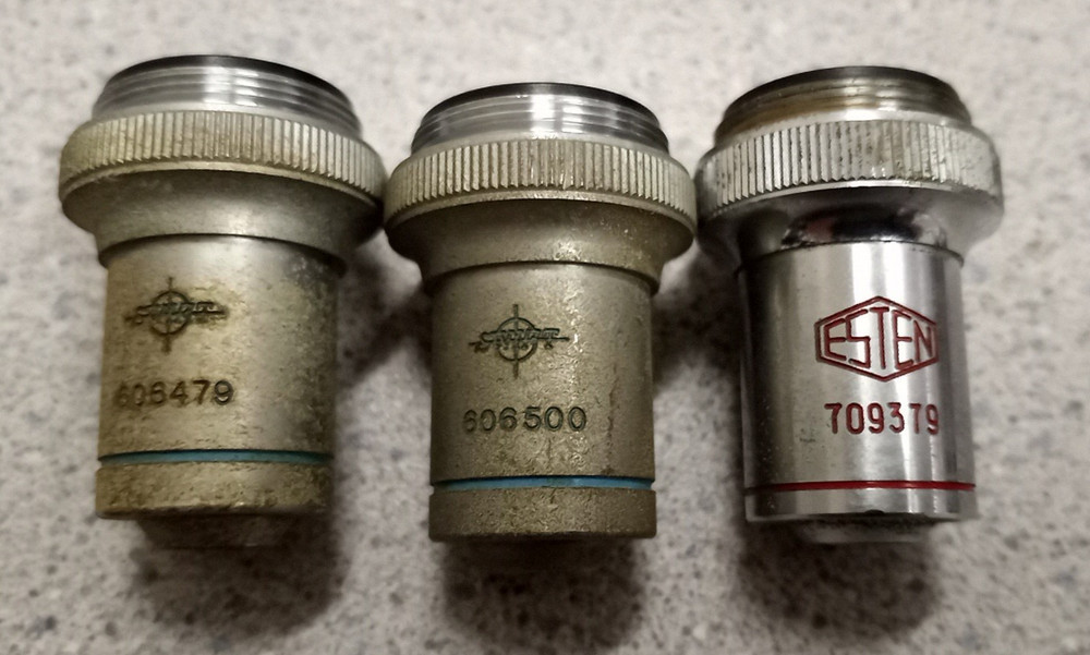 3x Microscope Objective: 10-0.25 Lens