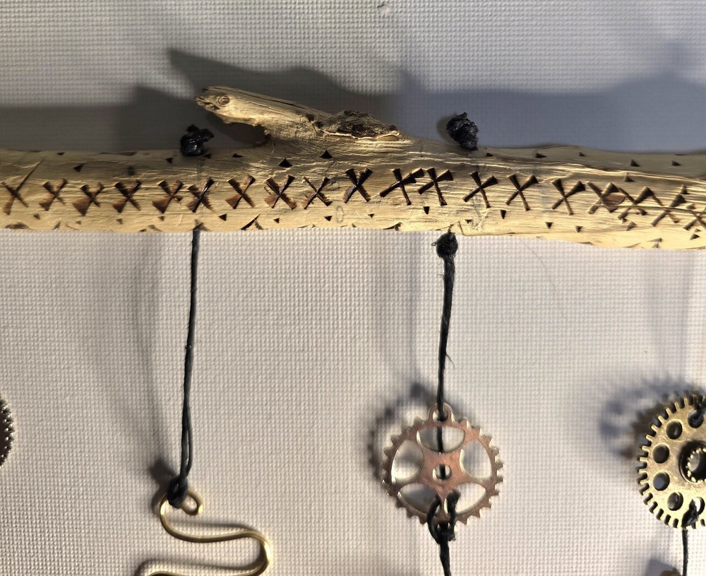 Wood Burned Wall Hanging