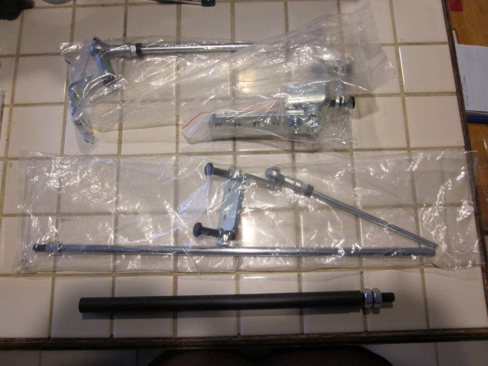 A permanent,safe install car hand control. Disabled/Handicapped New.