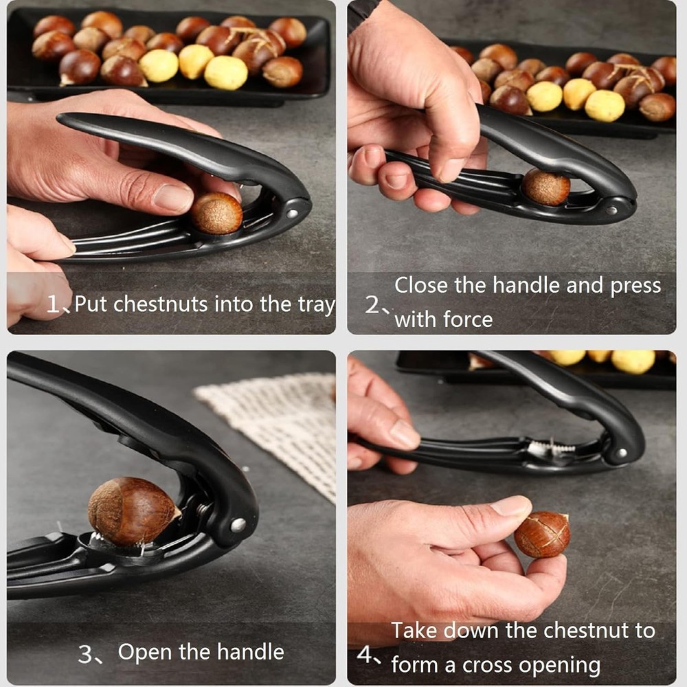 Chestnut peeler, walnut cracker, dried fruit opener