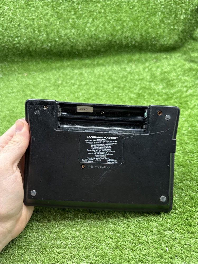 Franklin Language Master LM4000 Works. H