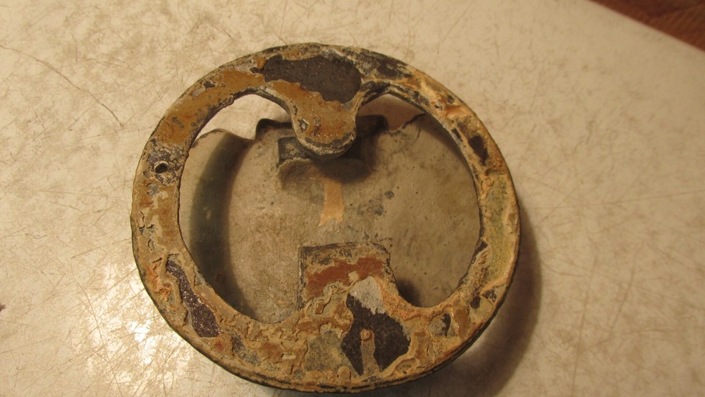 Antique Cast Iron Peacock Door Knocker