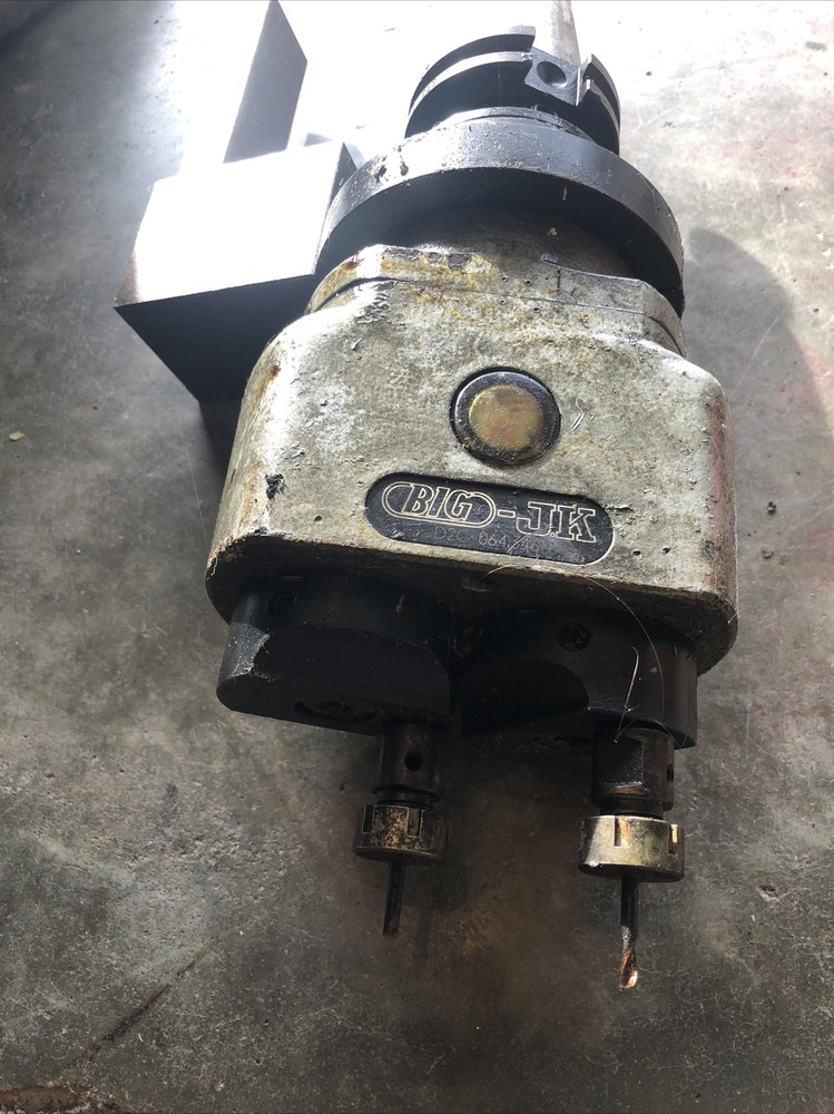 Big JK - 40 Taper Adjustable 2 Spindle Drilling Unit