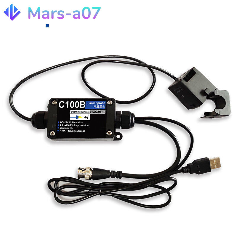 Clamp-on Current Probe Open-close Transformer 10A~200A Current Detection