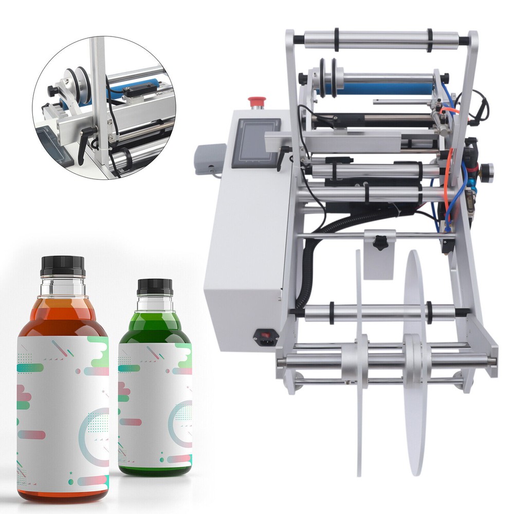 LT-190 Semi-automatic Labeling Machine Table Plane Conveyor Flat Surface Labeler