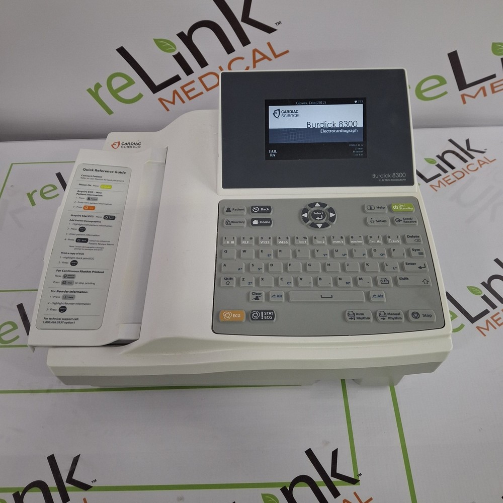 Cardiac Science Burdick 8300 ECG
