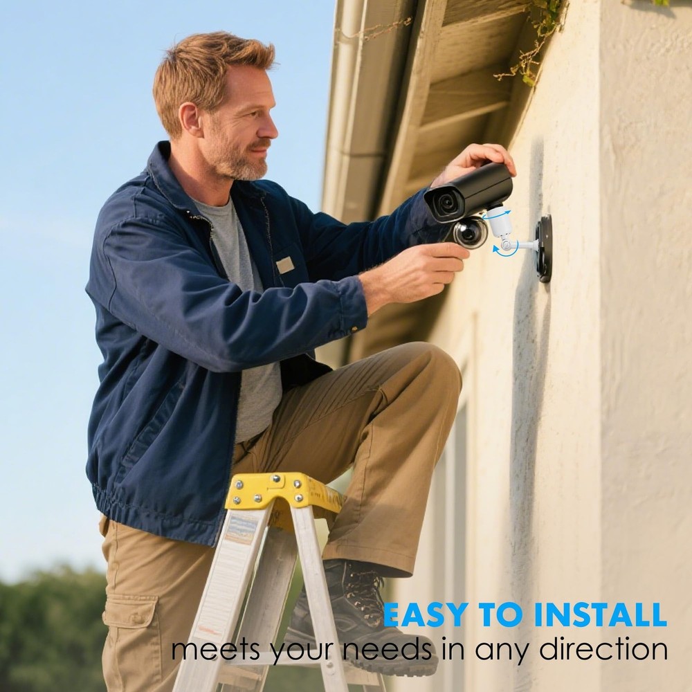 Light Socket Extender 2-Pack, 360° Adjustable E26/E27, 1250W | Indoor/Outdoor