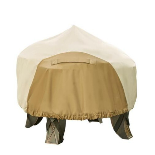 Hampton Bay Round Outdoor Patio Fire Pit Cover 30 in. 1002 684 795