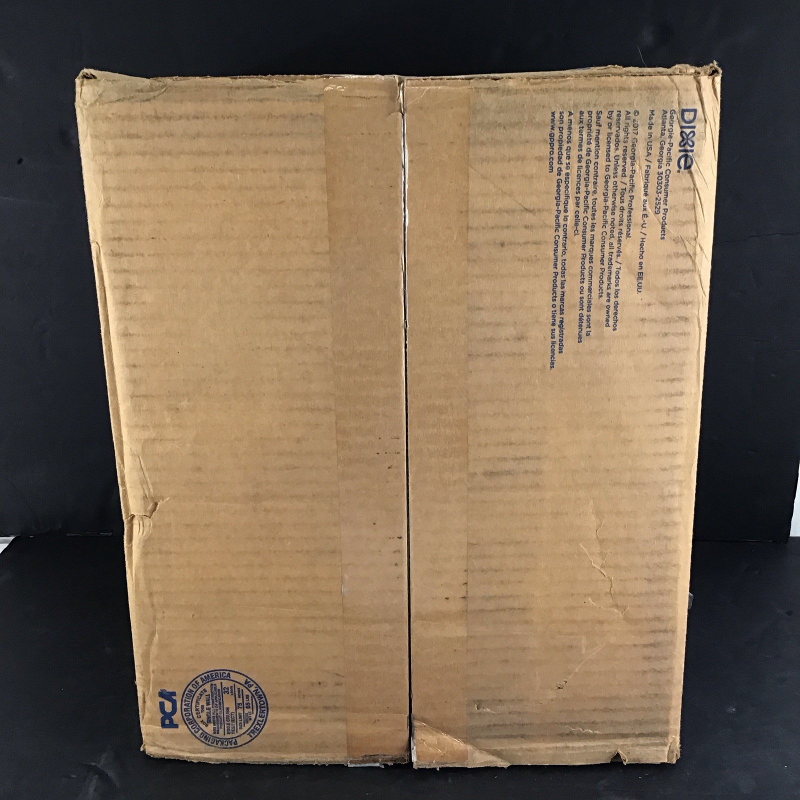 Dixie 5338DX PerfecTouch 8 oz. Paper Hot Cups - Coffee Haze Design (500/CT) New