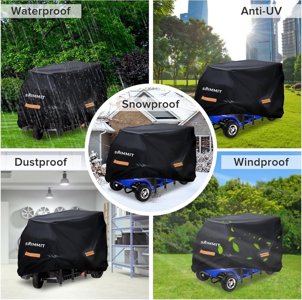 Protective Mobility Scooter Cover with Storage Bag