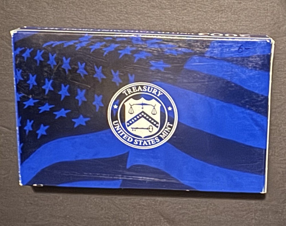2003 U.S. Mint Clad Proof Set – Original Government Packaging (OGP) + COA