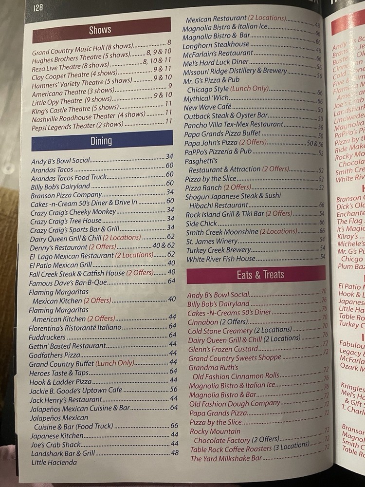 Branson Guest Card