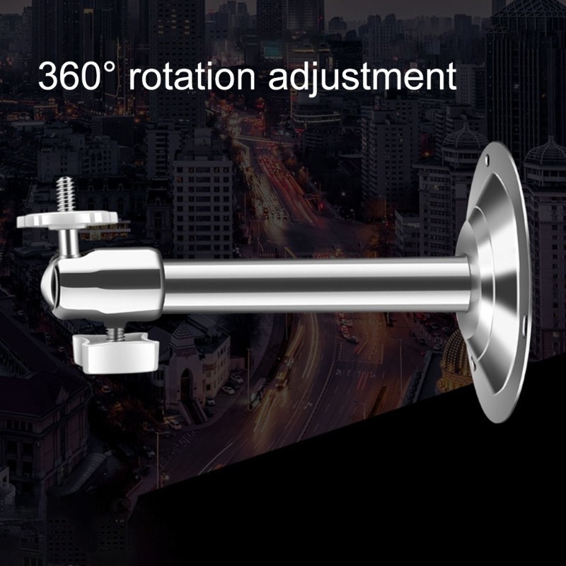 Easy Installation Stainless Camera Support for Improved Home Security