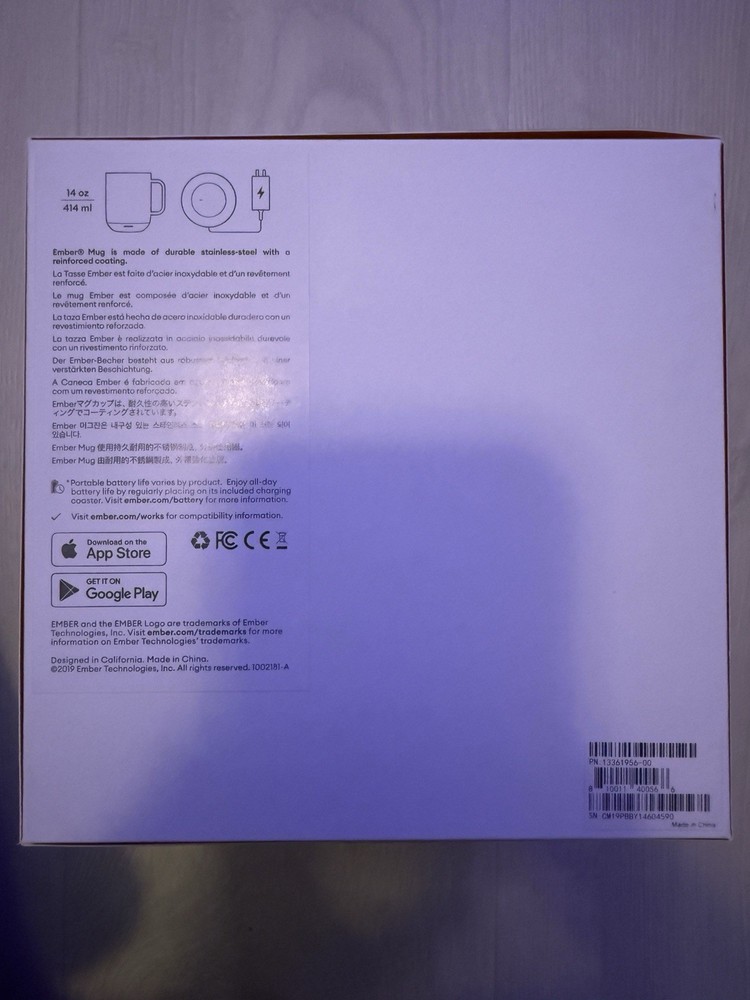 Ember Temperature Control Mug2 14 oz Ceramic