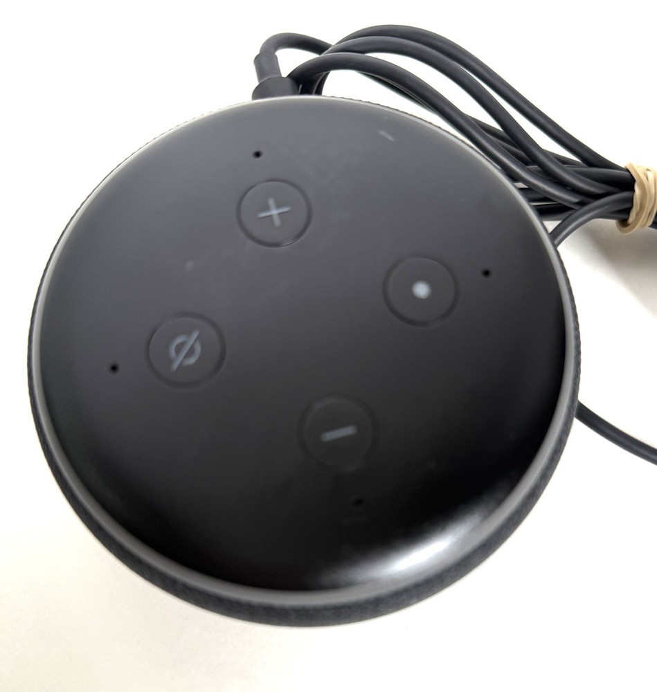 Amazon Echo Dot (3rd Gen) Alexa Smart Speaker & Power Cable (C78MP8) Tested