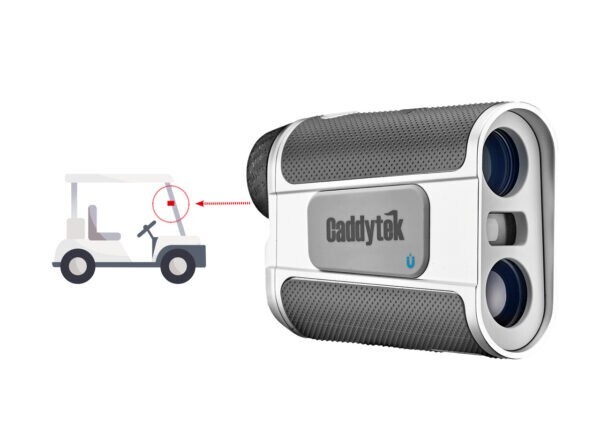 Caddytek CaddyView V3 Golf Laser Rangefinder Silver