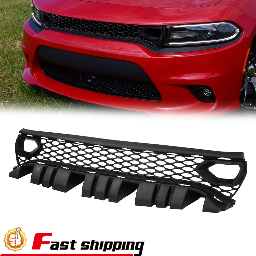 For 2015-2023 Dodge Charger SRT RT GT Scat Pack Front Upper Grille W/ Air Duct