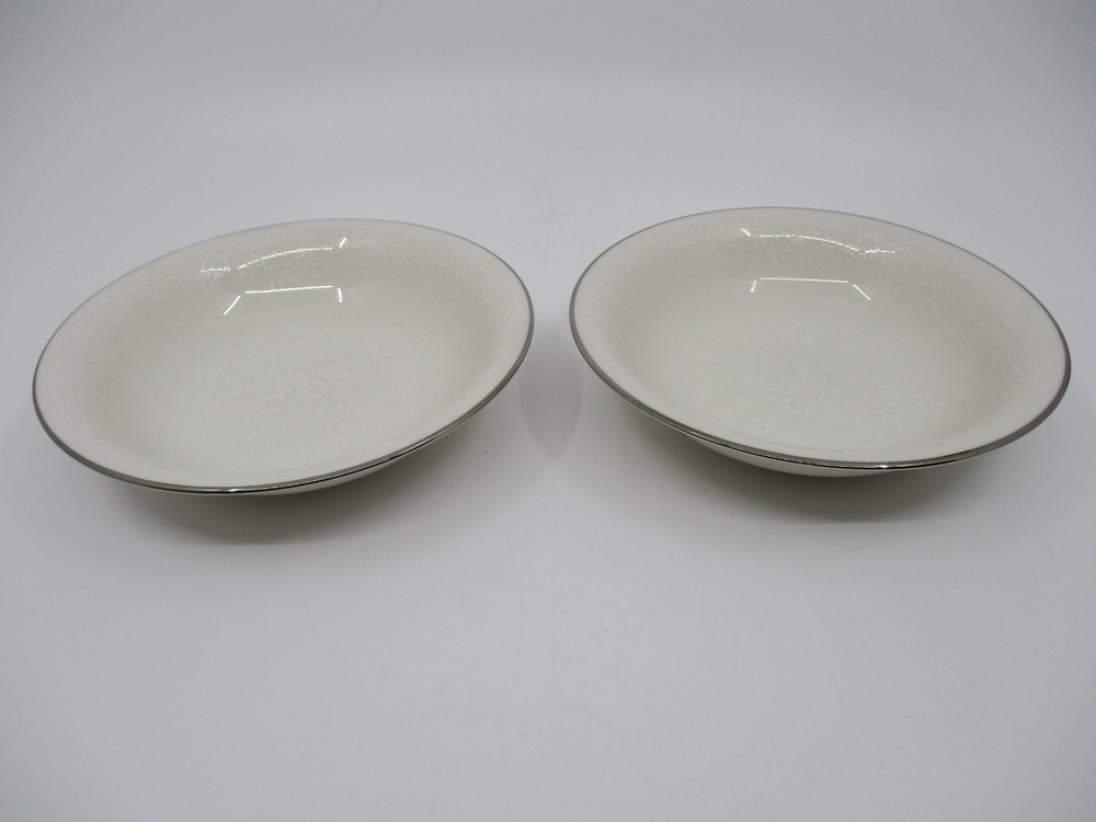 NORITAKE AFFECTION - 2 FRUIT BOWLS - 5 5/8"   0305K
